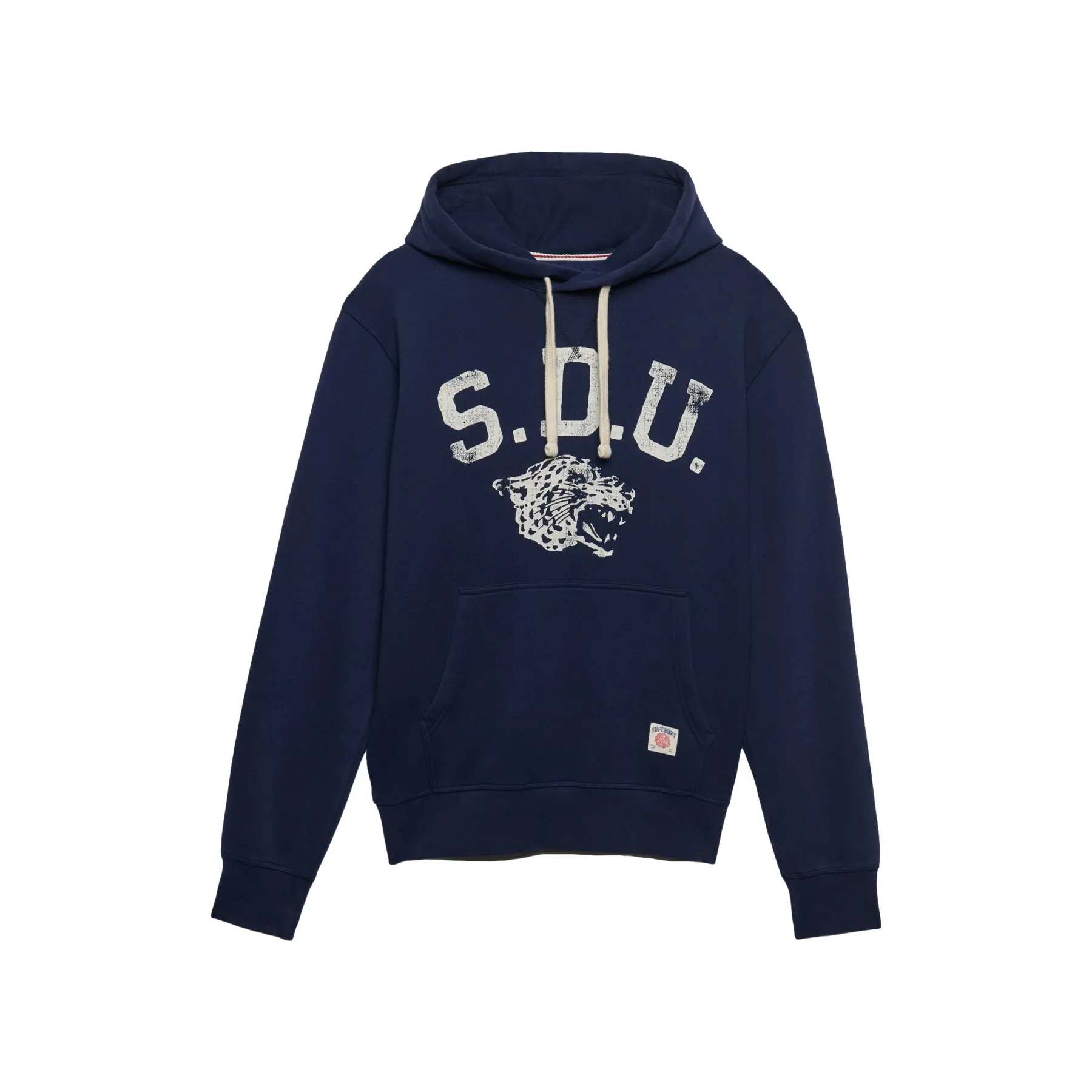 Superdry Bleu Hooded Sweatshirt Ath Ess