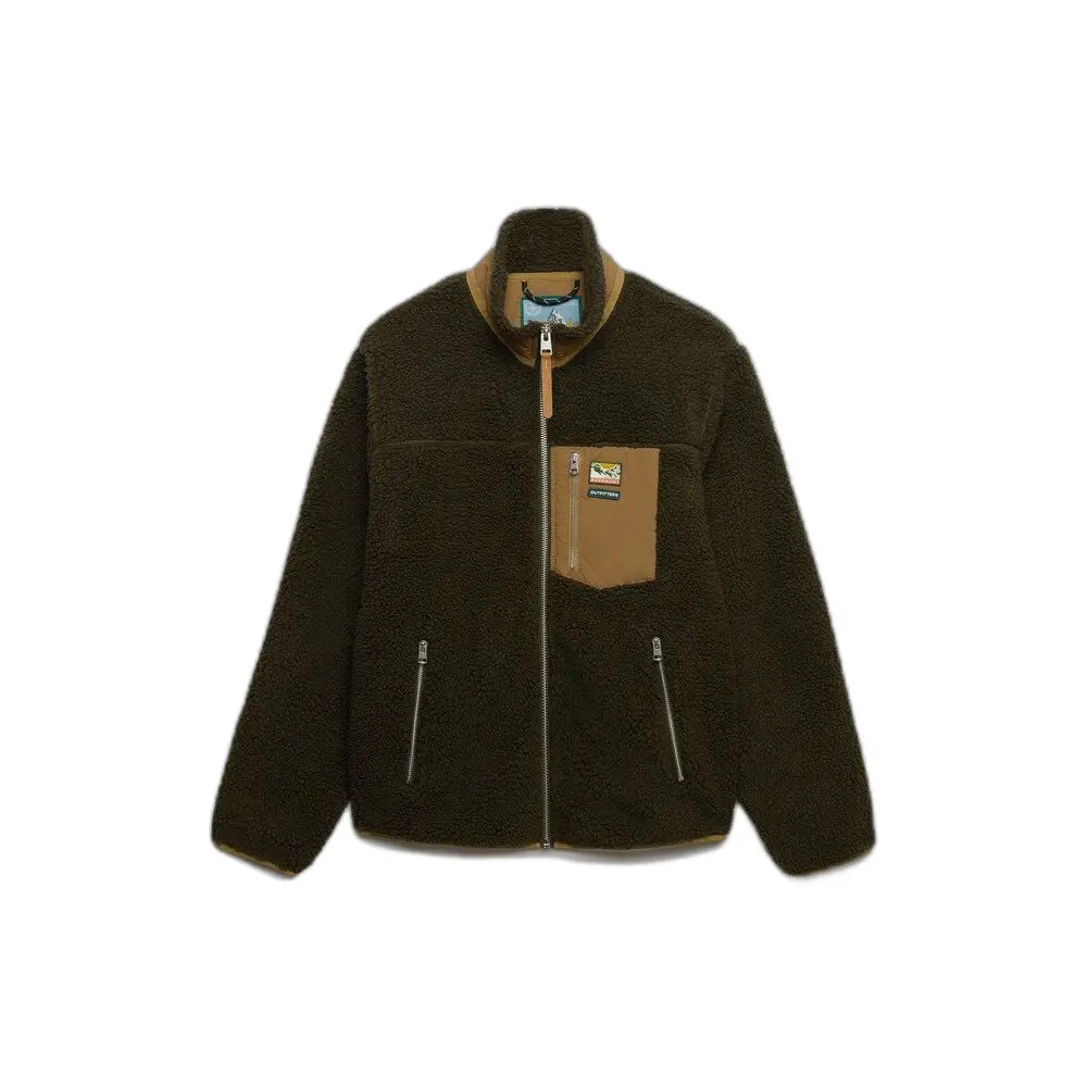 Polaire con zip completa