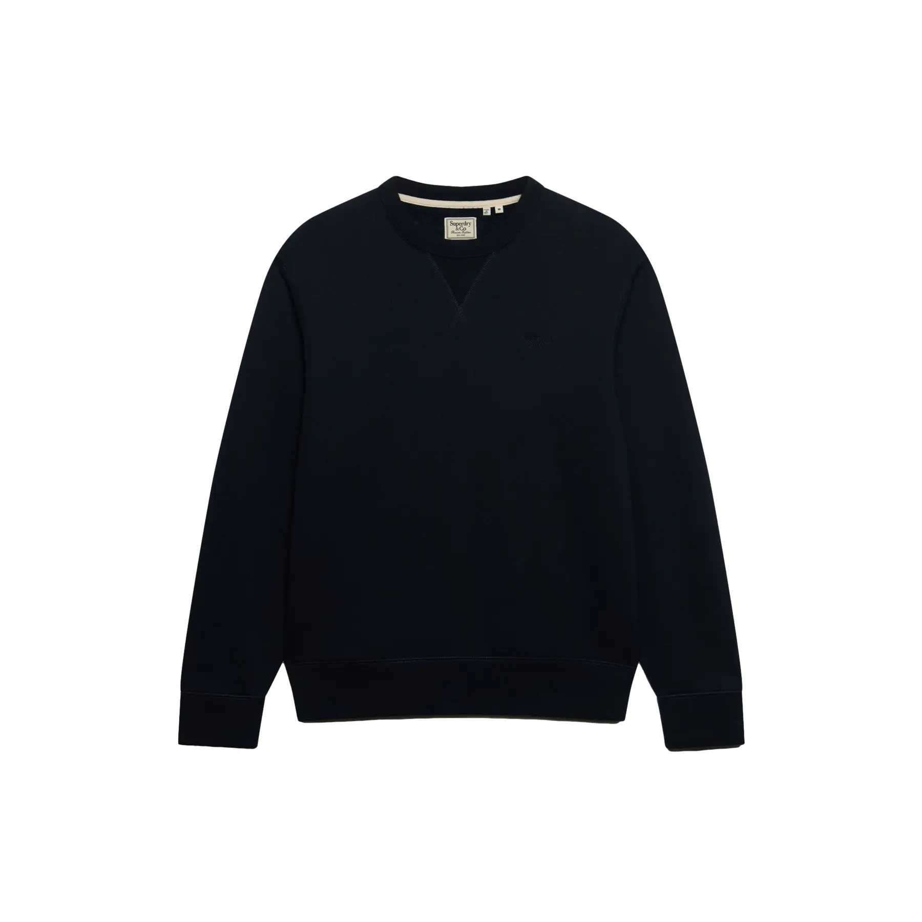 Superdry Bleu Sweatshirt With Logo Essential Stacked