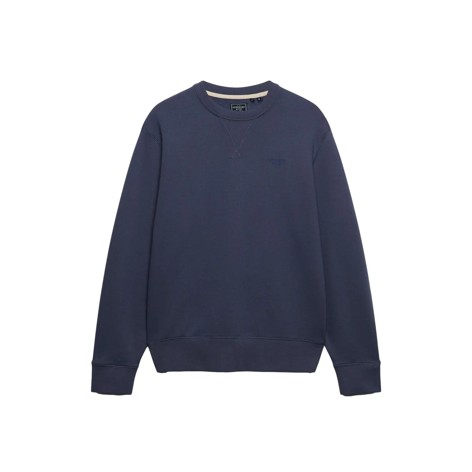 Superdry Bleu Sweatshirt With Logo Essential Stacked