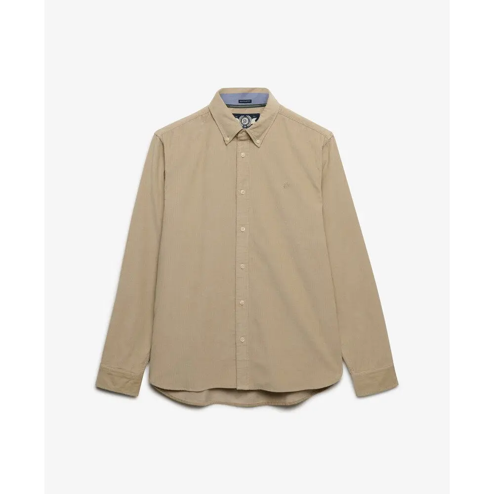 Langarmshirt aus Cordstoff Superdry Classic Needle