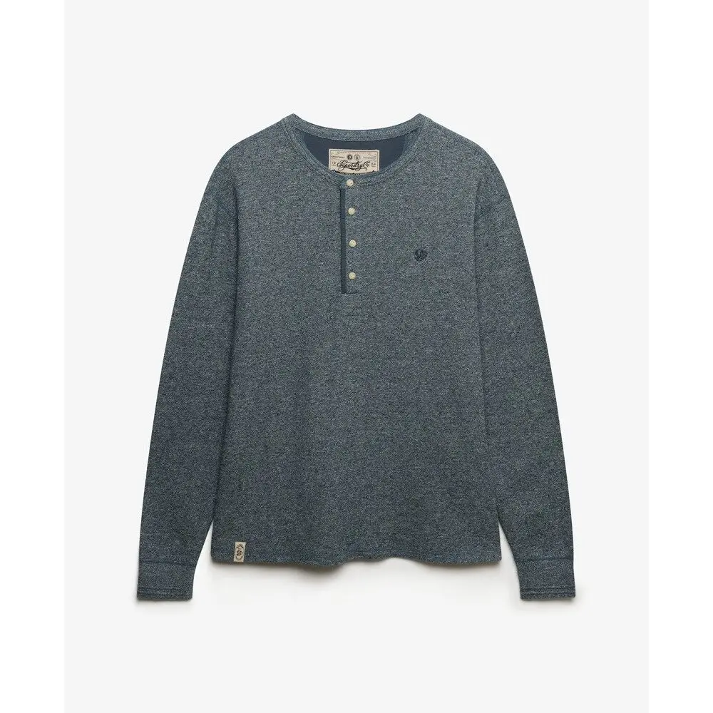 Maglietta a manica lunga  Slub Waffle Grandad