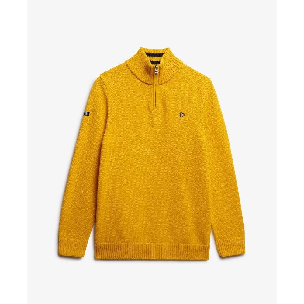 5063634147768 - Pullover mit Stehkragen aus Strick und Baumwolle Superdry