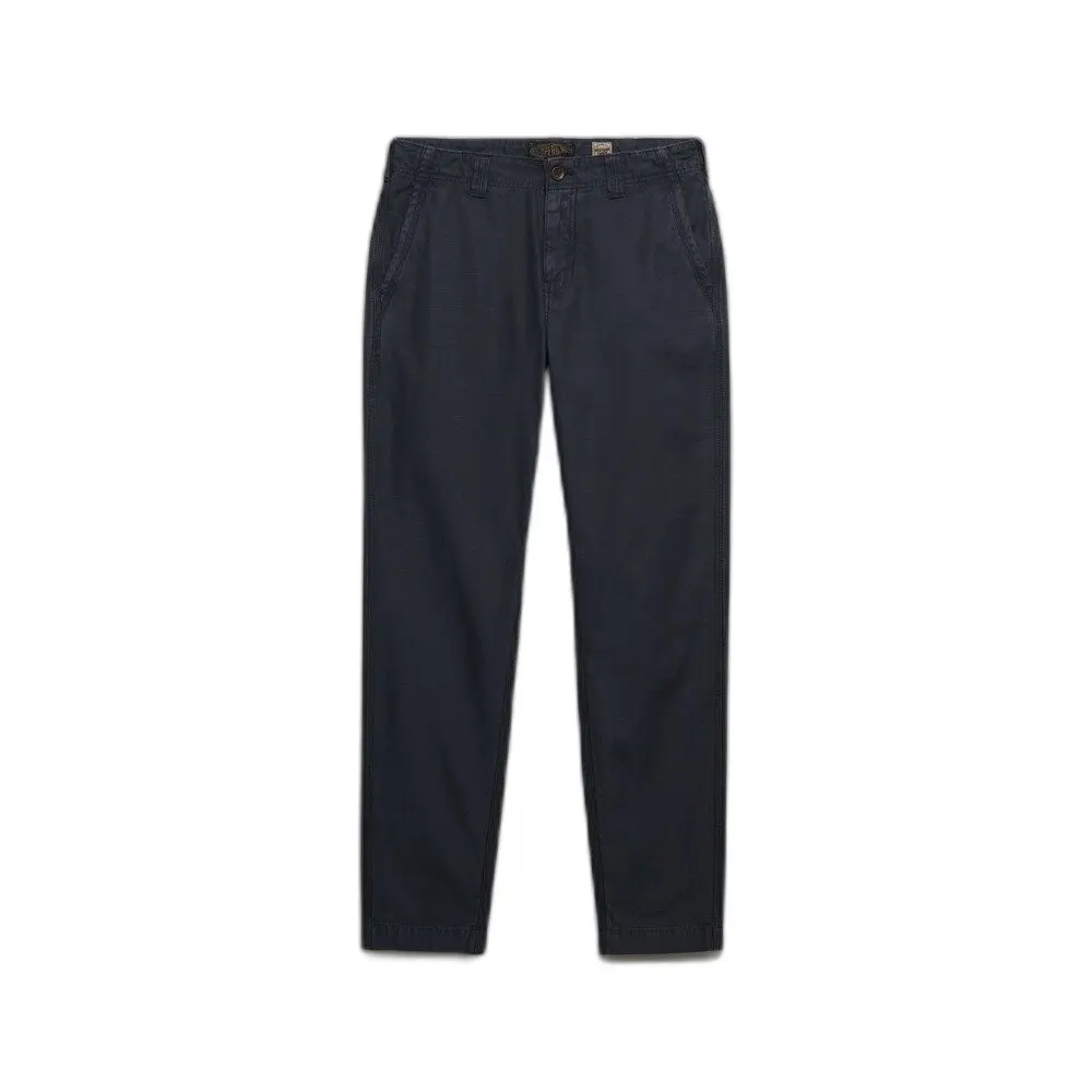 Gewaschenen, schmal geschnittenen Chino-Hose Superdry