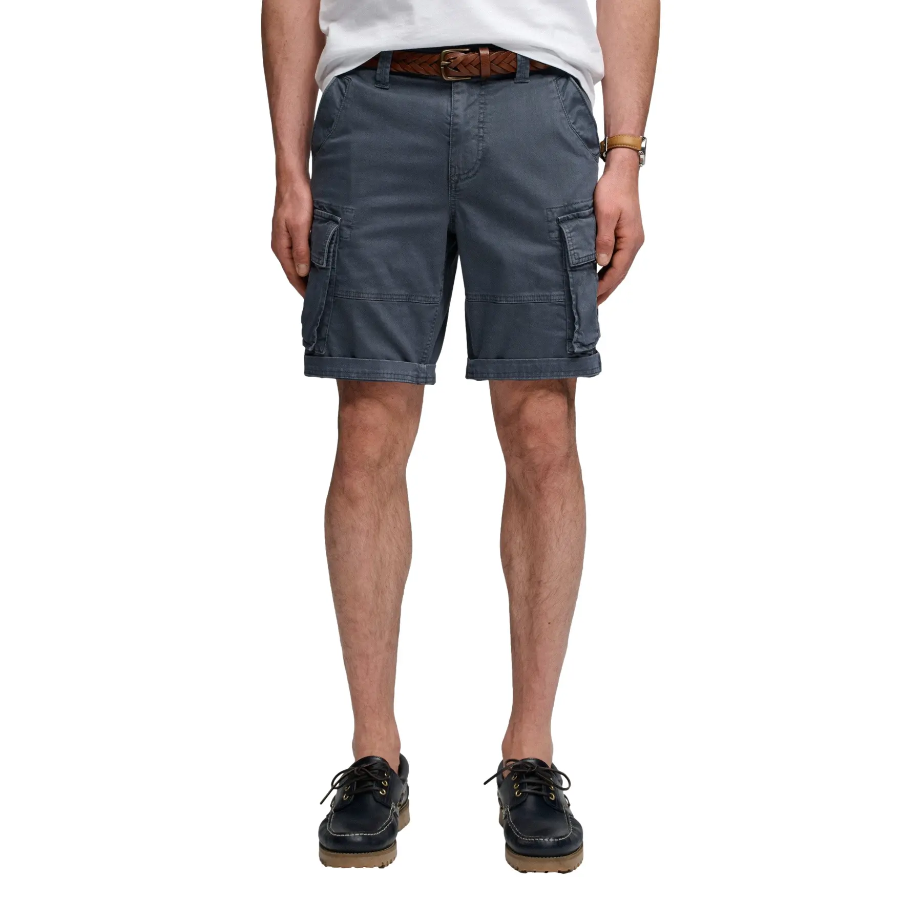 Superdry Gris Cargo Shorts Core