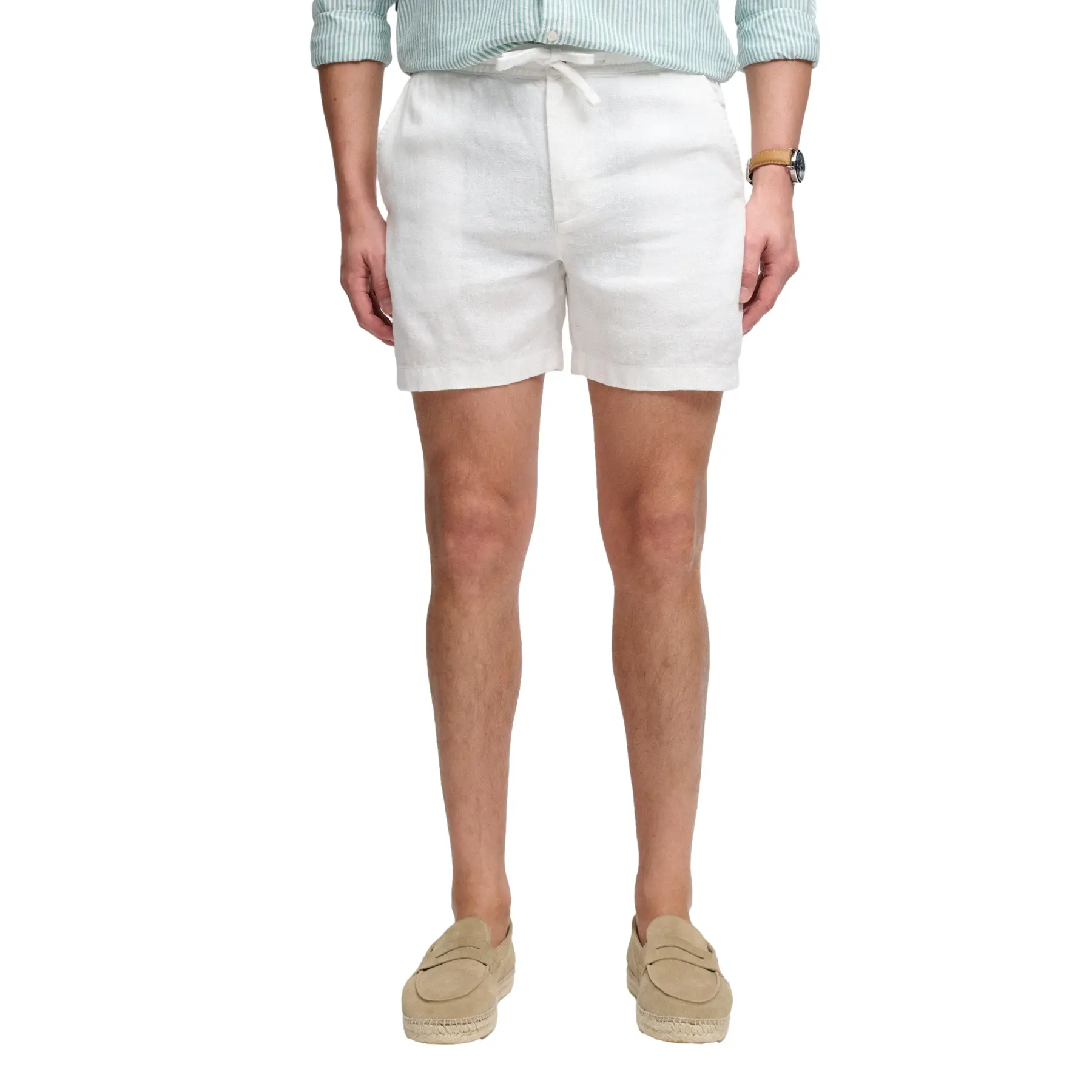 Shorts di lino