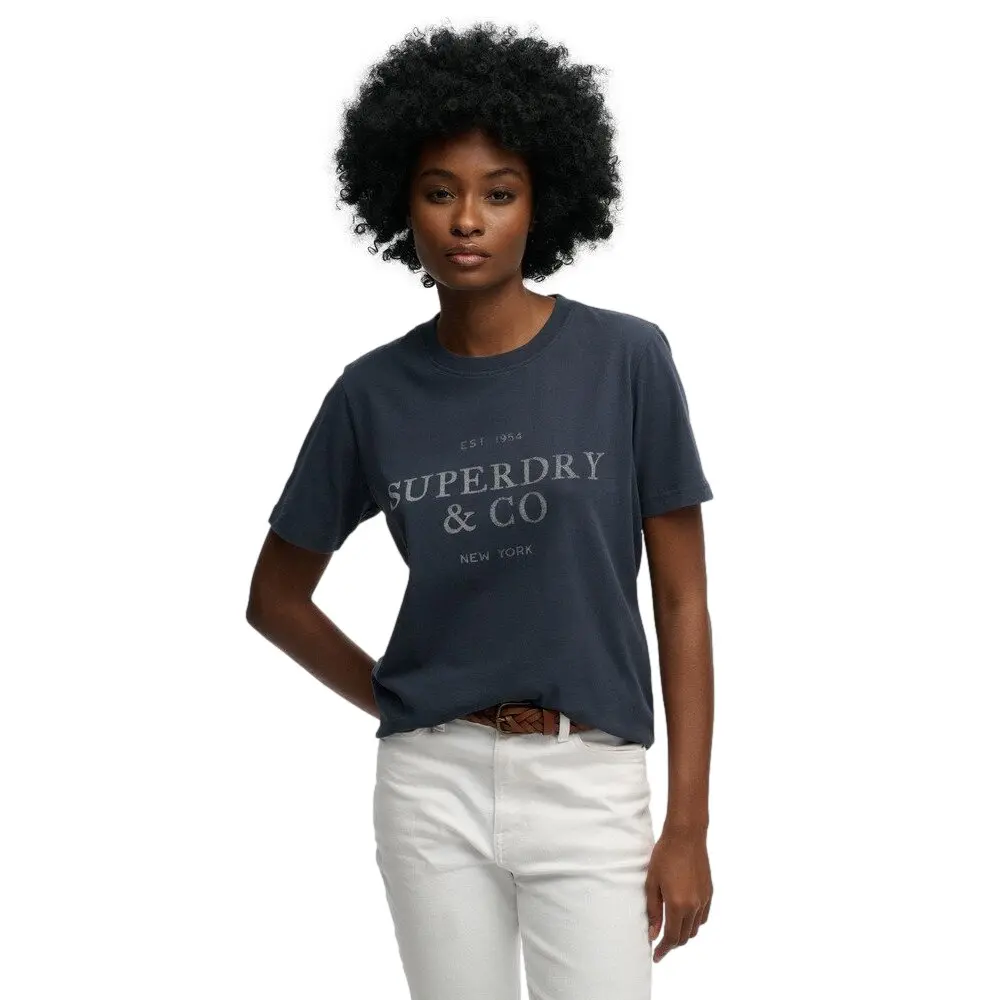 Damen T-Shirt Superdry Luxe Casual