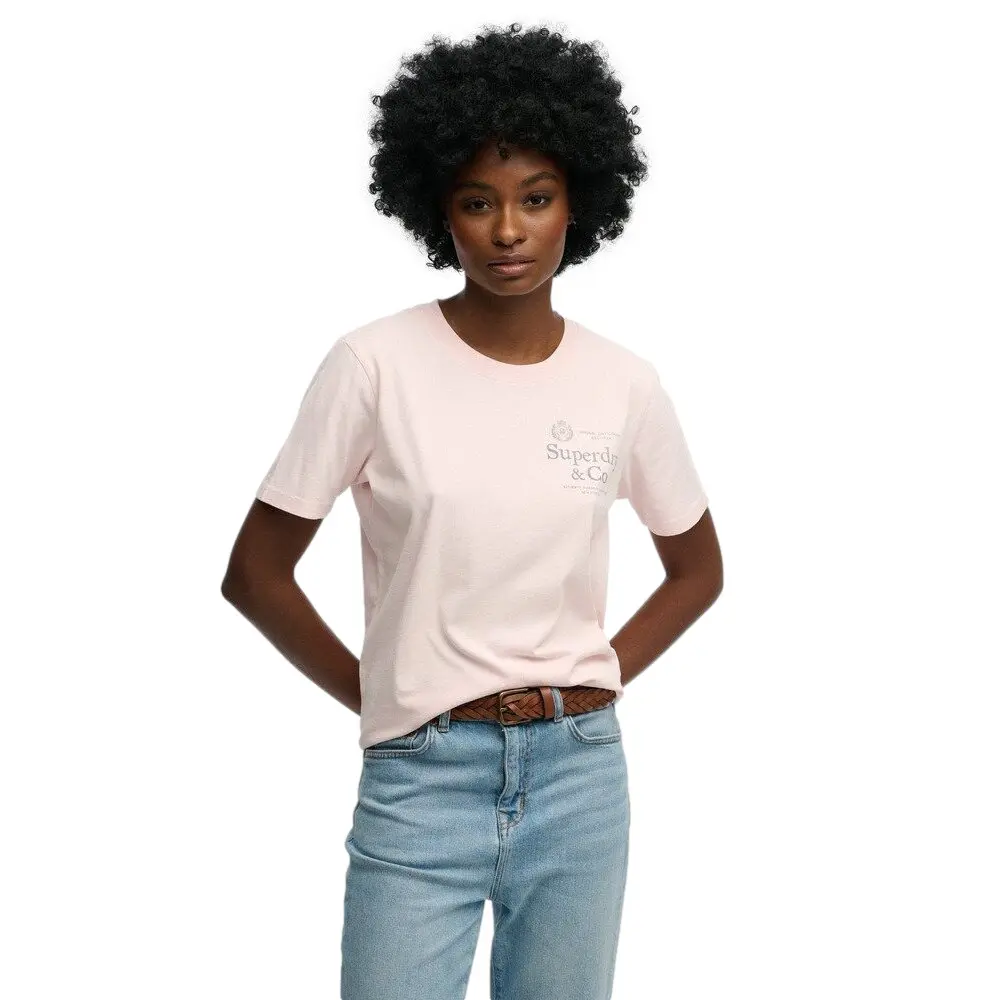 Superdry Women's Rose T-Shirt Luxe Casual