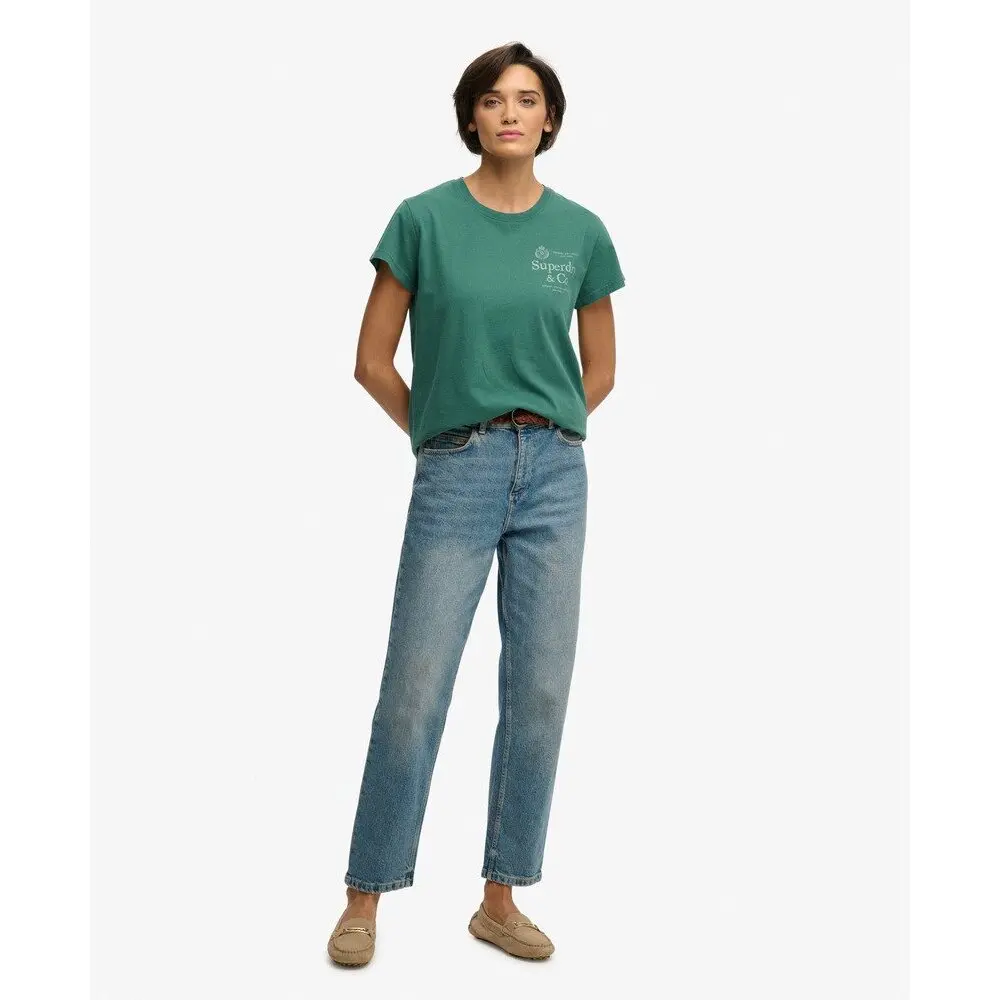 Damen T-Shirt Superdry Luxe Casual