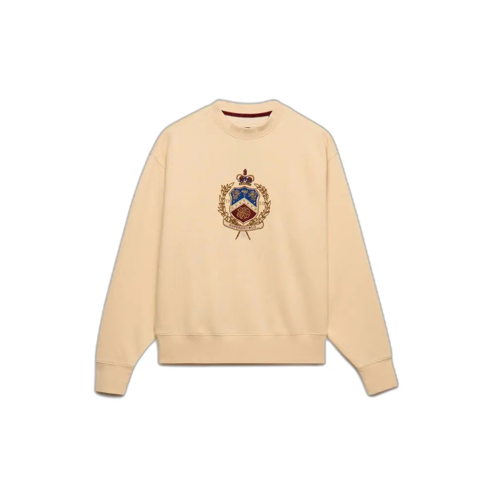 Lockere Damen-Sweatshirt Superdry Crest Crew