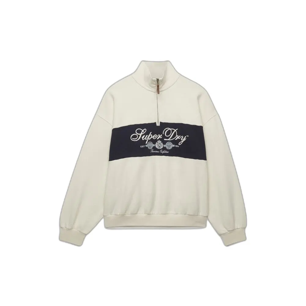 Sweatshirt mit halbem Reißverschluss, Damen Superdry
