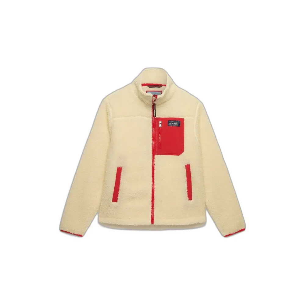 Fleece mit Reißverschluss Damen Superdry Heritage