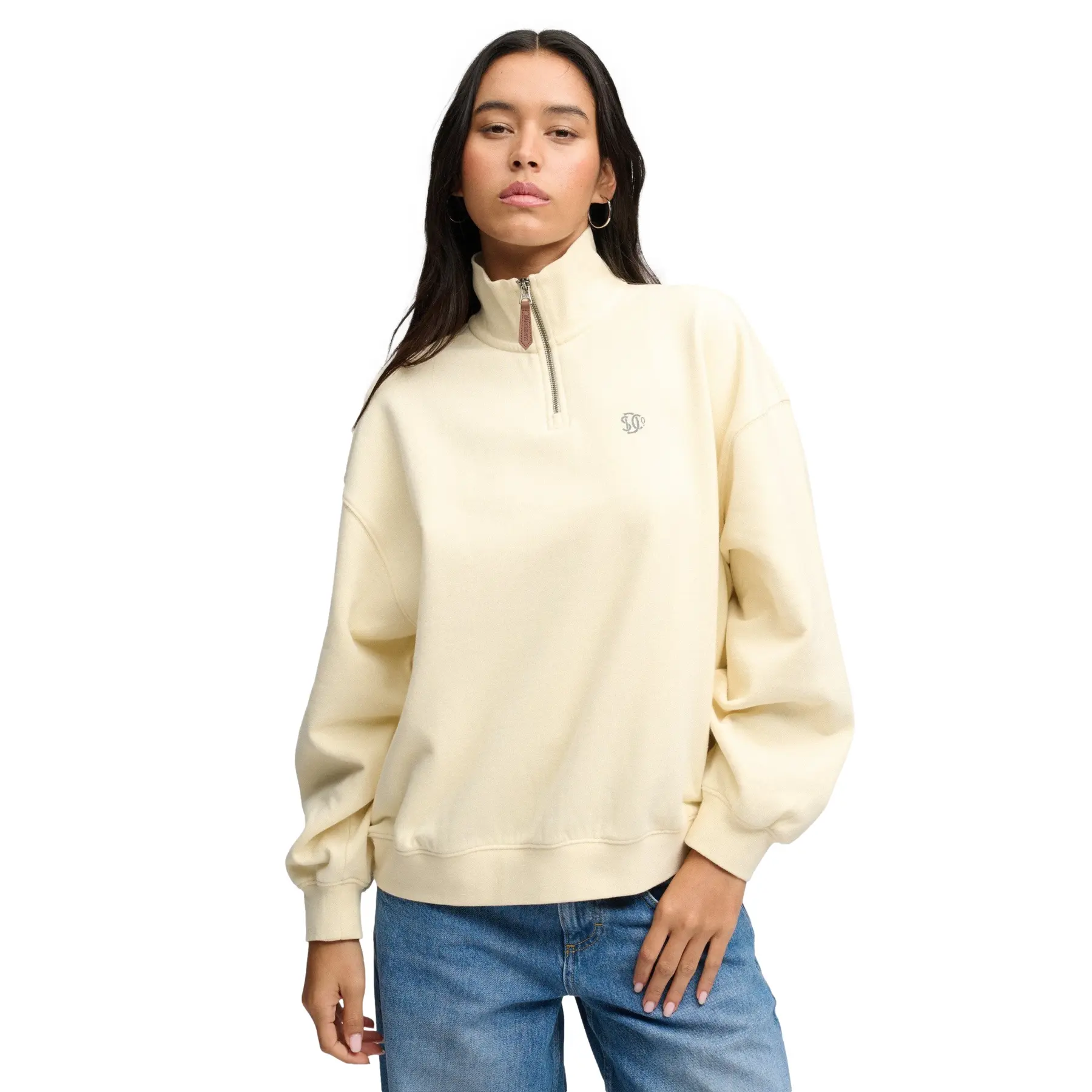 Sweatshirt Damen Superdry Luxe Casual
