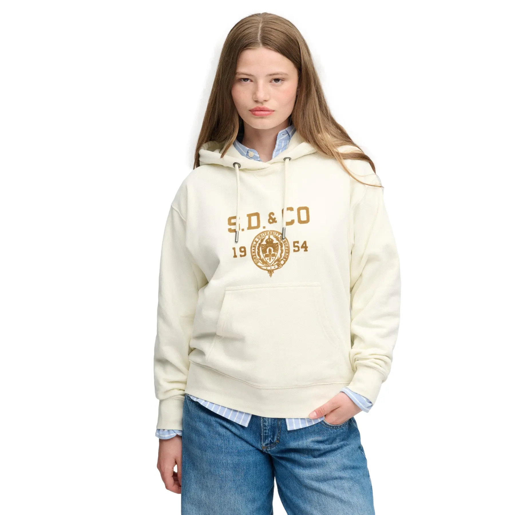 Hoodie Damen Superdry Athletic