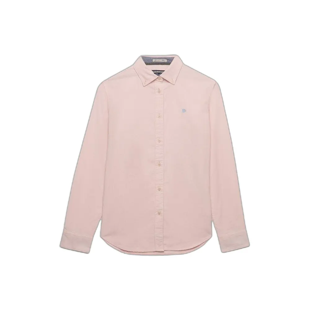 Camicia in velluto a maniche lunghe donna
