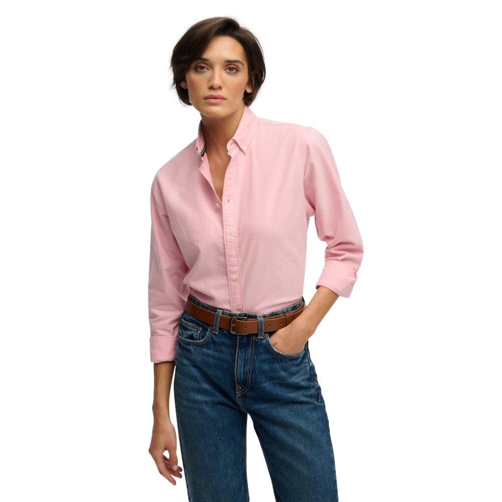 Camicia da donna a maniche lunghe  Oxford