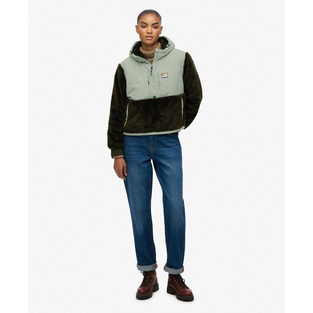 5063634244818 - Damen Blouson mit 1 2 Reißverschluss Superdry