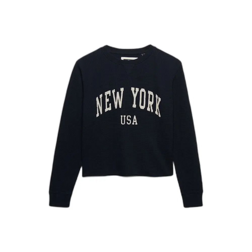 Superdry - Athletic Essential Graphic Longsleeve - Dames - Lange mouwen shirts
