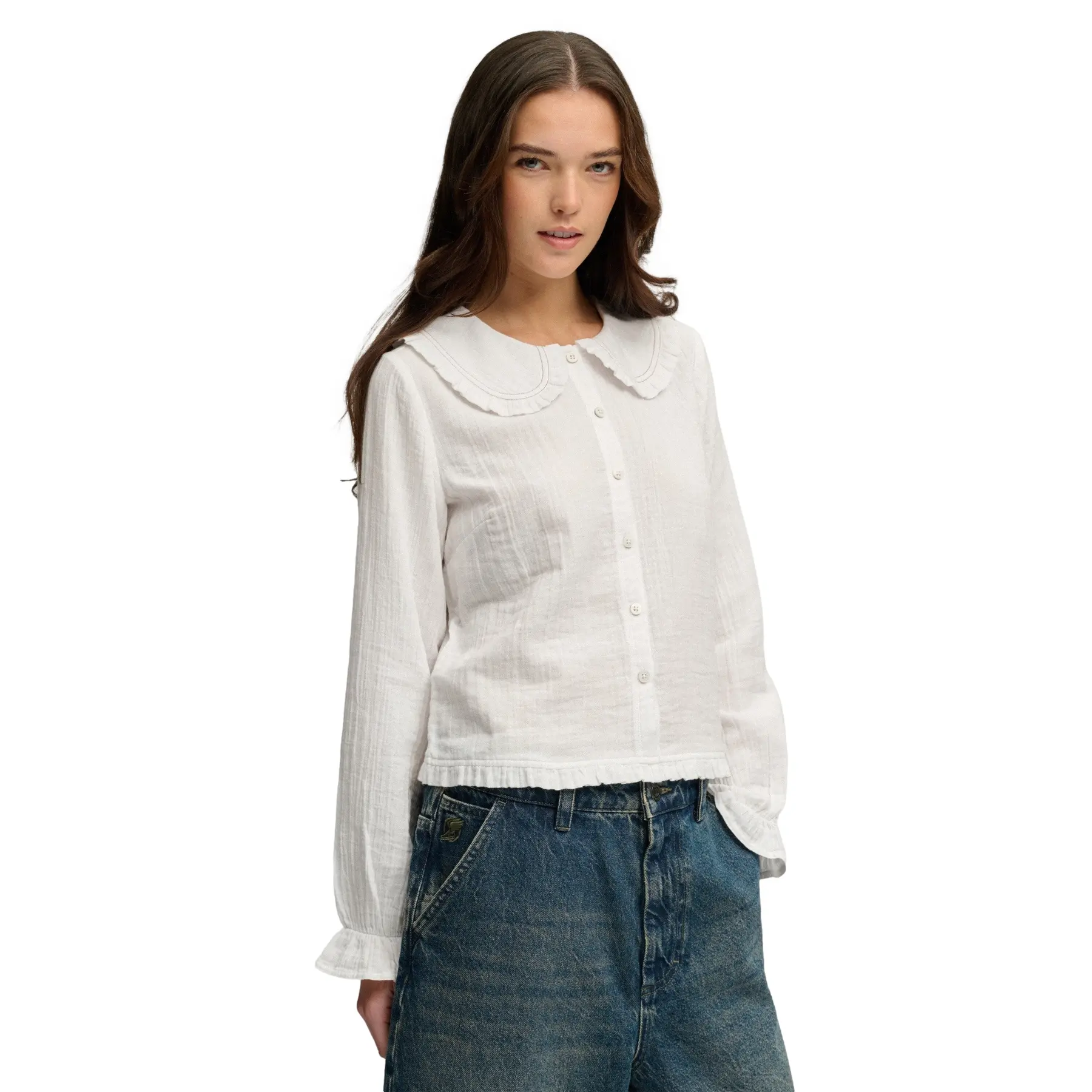 Camicia da donna a maniche lunghe