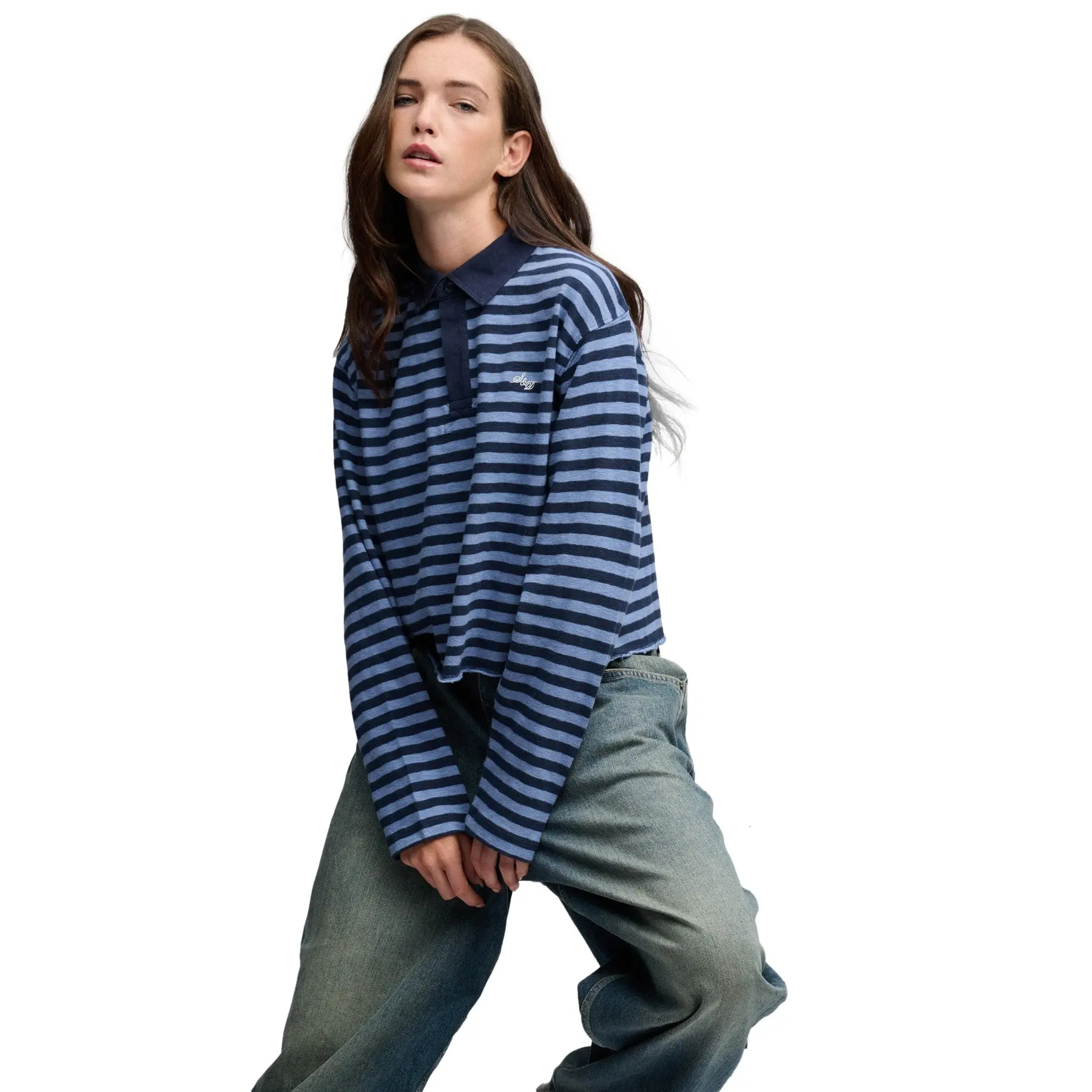 Polo donna a maniche lunghe  Athletic Essentials