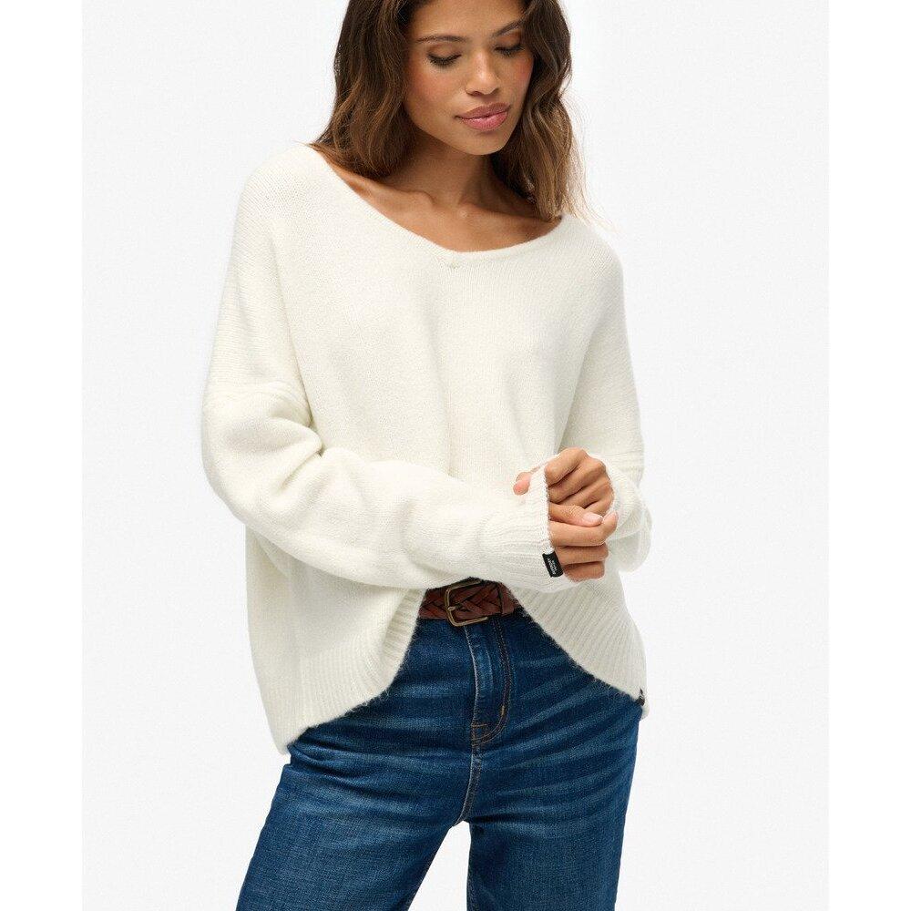 5063068761806 - Oversized V-Ausschnitt Pullover für Damen Superdry