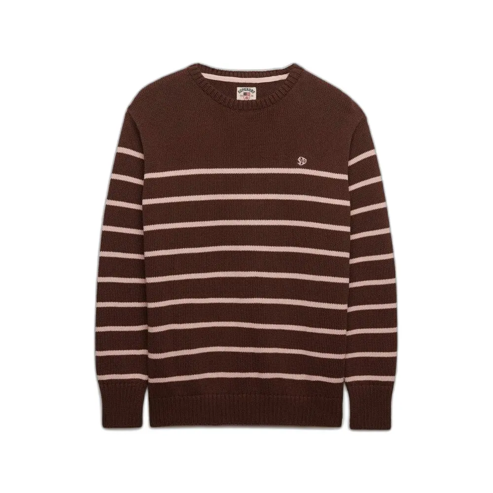 Gestreifter Oversize-Pullover für Frauen Superdry