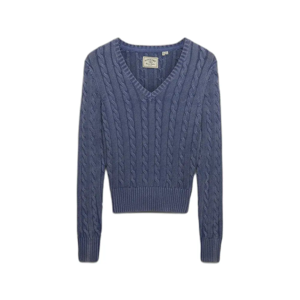 Pullover mit V-Ausschnitt für Frauen Superdry