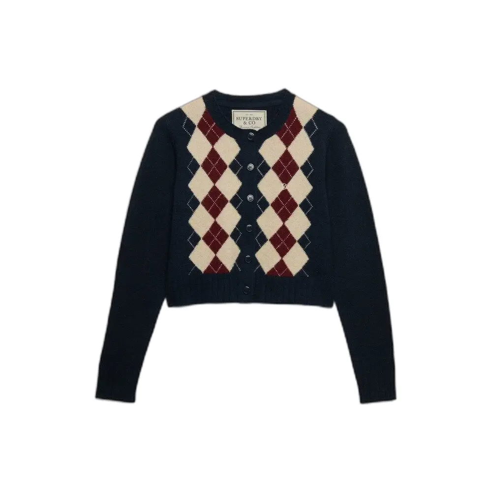 Strickjacke, Damen Superdry Argyle