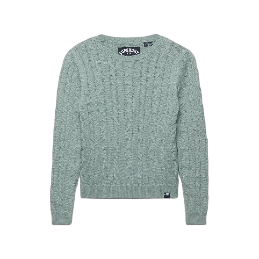 Damen-Pullover mit Zopfmuster Superdry Essentials SD&CO