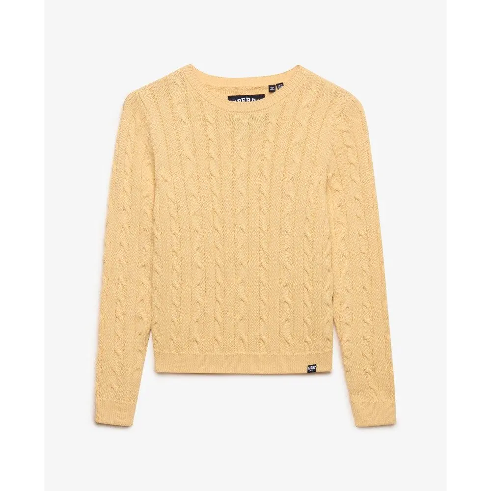 Damen-Pullover mit Zopfmuster Superdry Essentials SD&CO