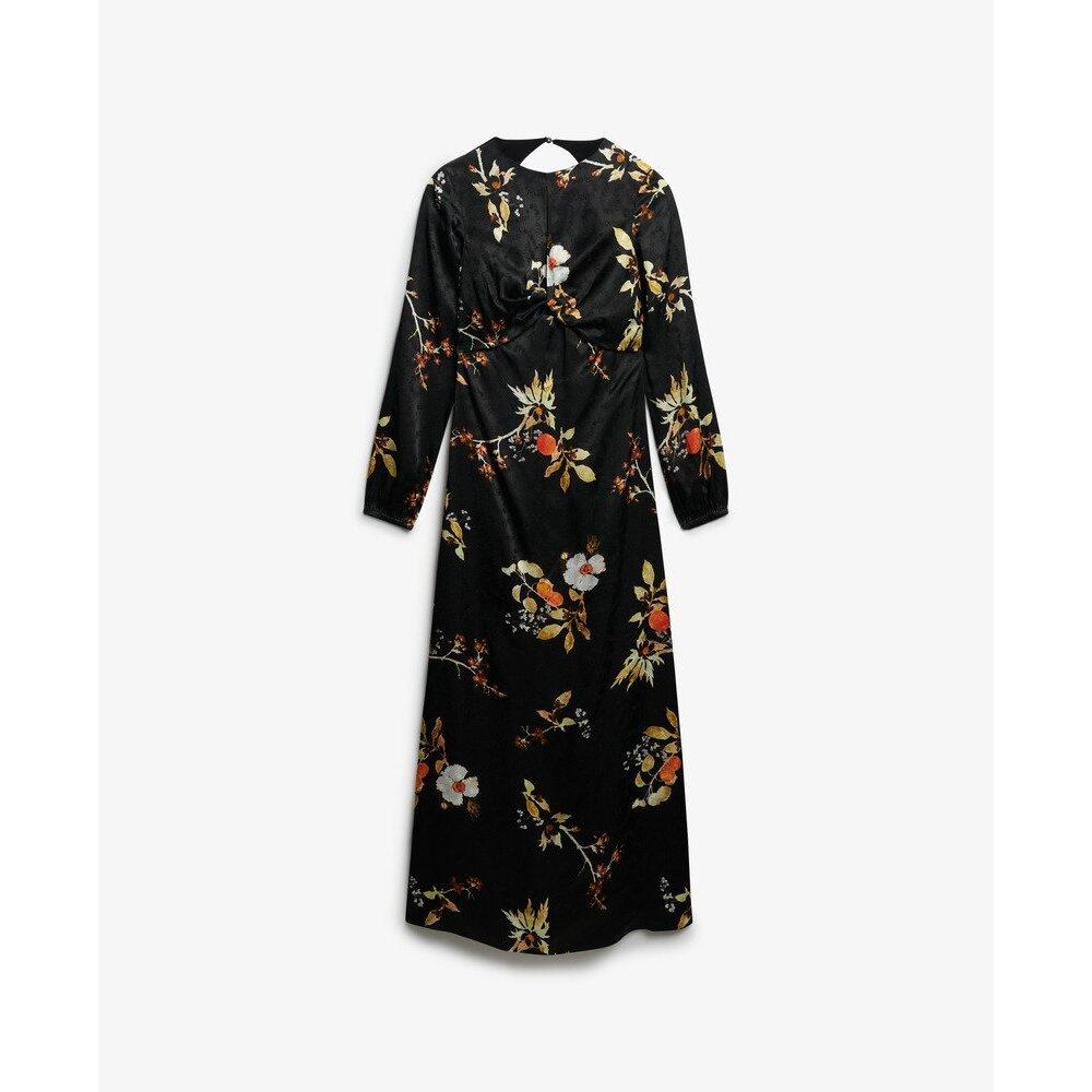 5063634005778 - Langes Jacquard-Kleid für Damen Superdry 5063634005778 - Langes Jacquard-Kleid für Damen Superdry