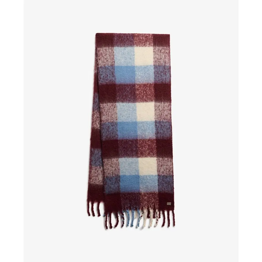 Checked Pattern Women’s Scarf Superdry