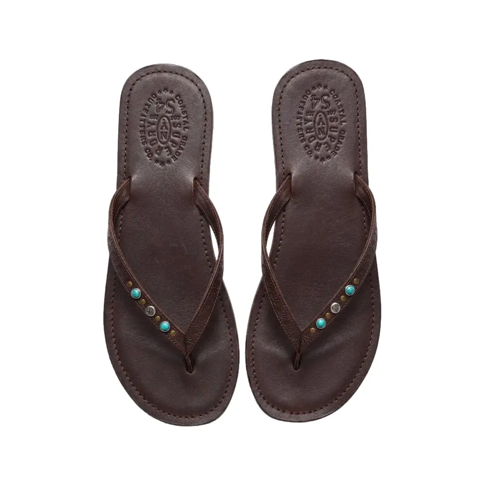 Superdry Women's Marron Flip-Flops Flip Flop