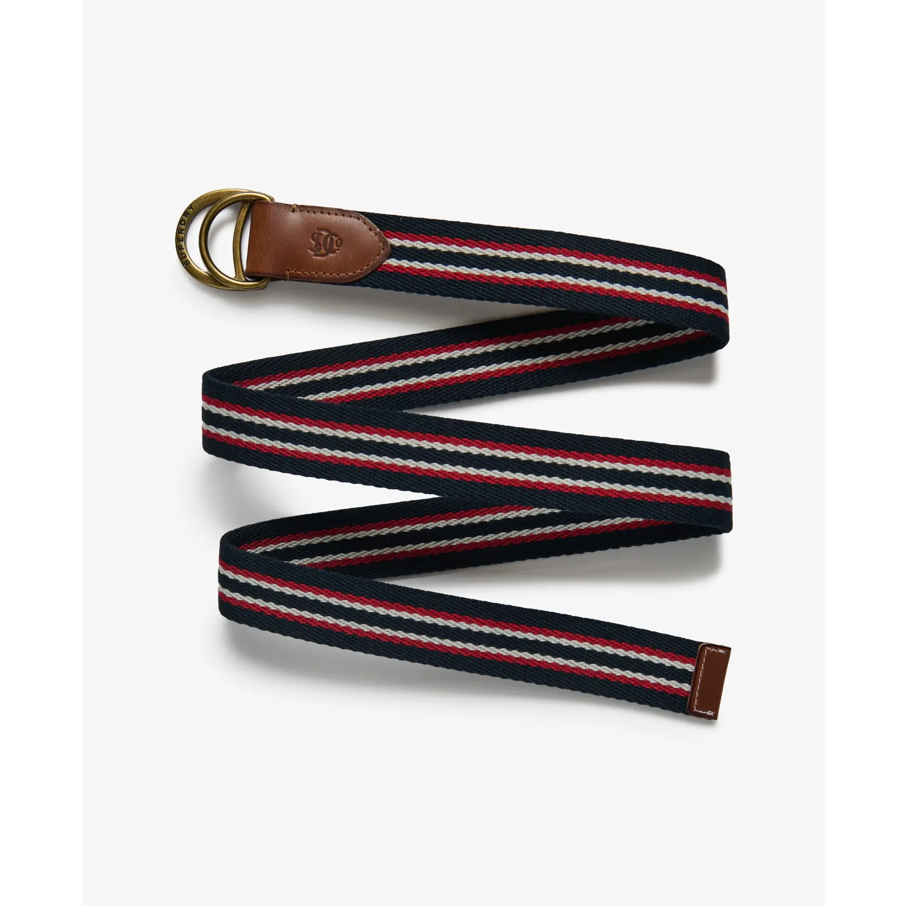 Superdry Bleu Belt Heritage Stripe