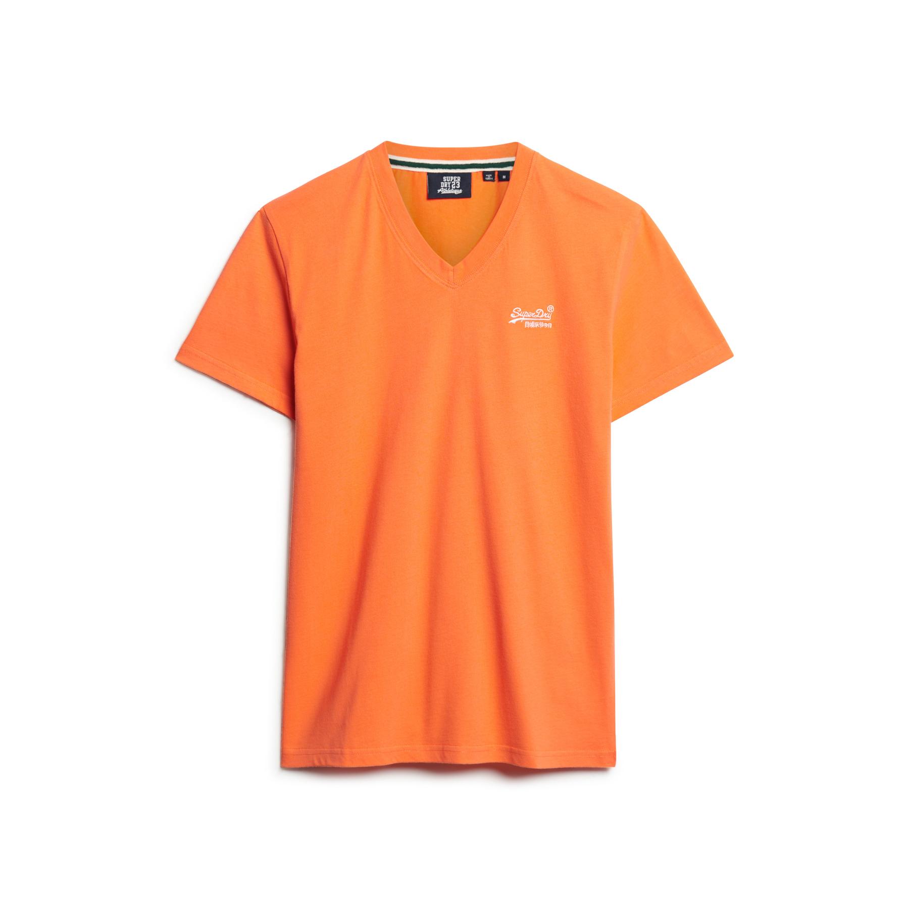 5063068018337 - T-Shirt mit V-Ausschnitt Modell VINTAGE LOGO