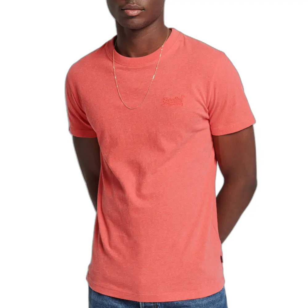 5057847878830 - Mens Essential T-Shirt aus Bio-Baumwolle mit Logo Koralle - Größe S