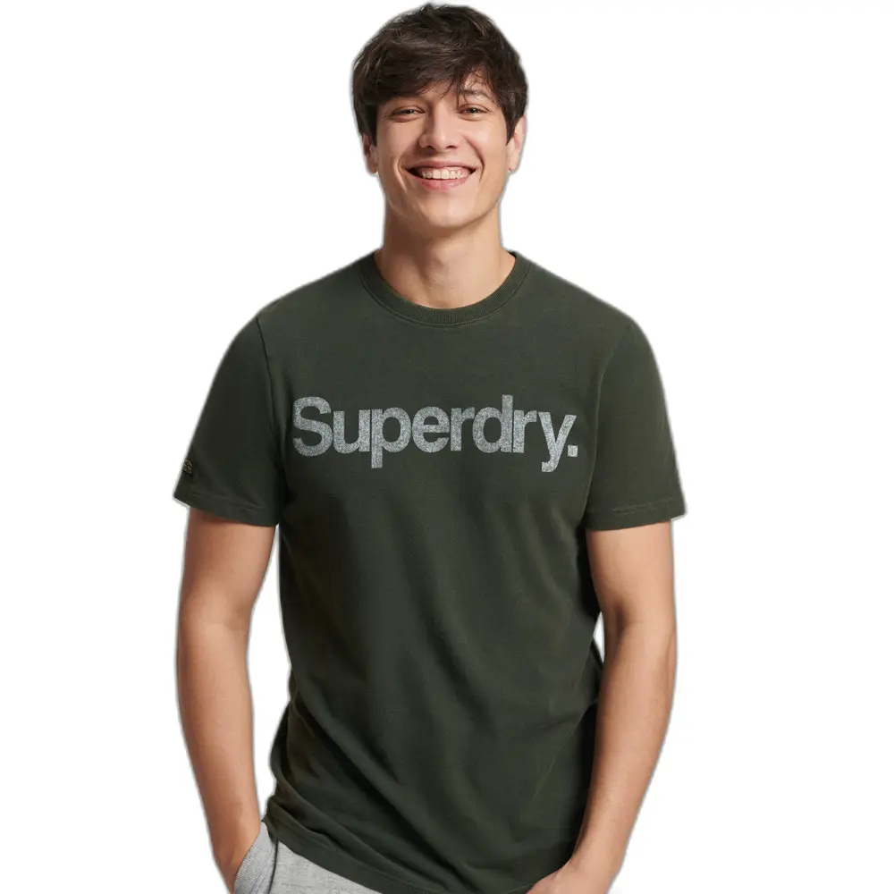 5057847575340 - Mens Klassisches Vintage T-Shirt Grün - Größe XS