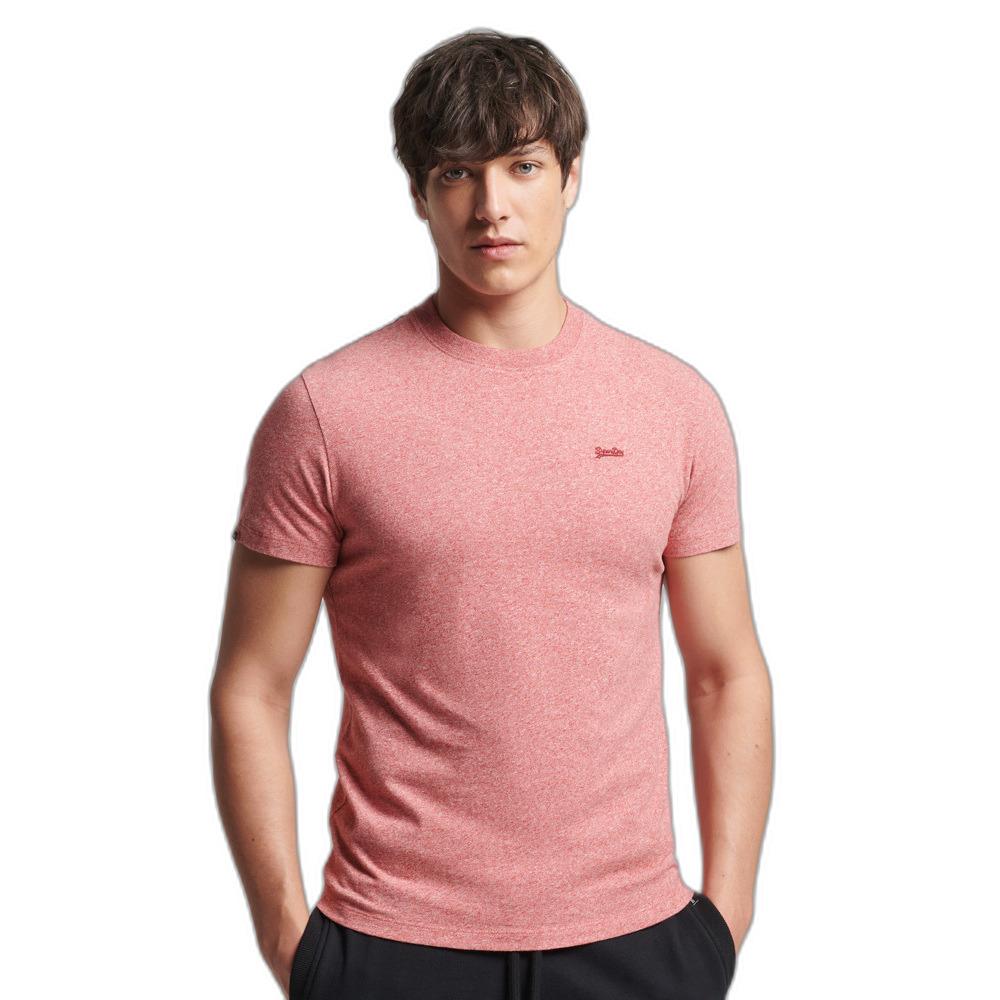 T-shirt in cotone biologico micro ricamata Superdry