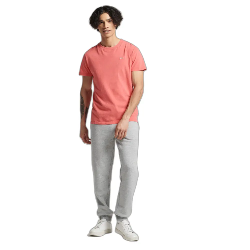 T-shirt in cotone bio con micro ricamo