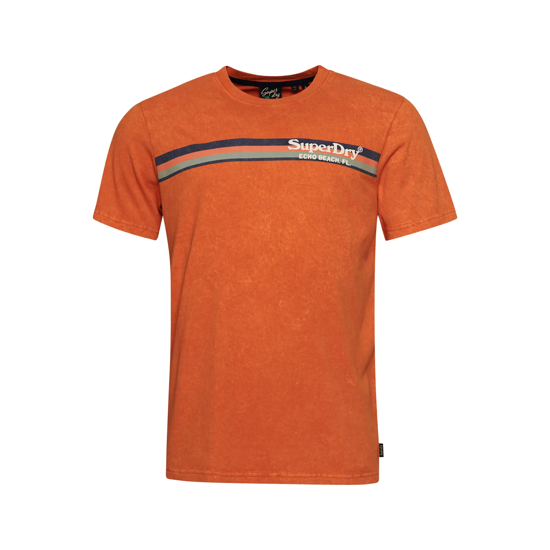 5059726541163 - Herren Vintage Venue T-Shirt Orange - Größe S