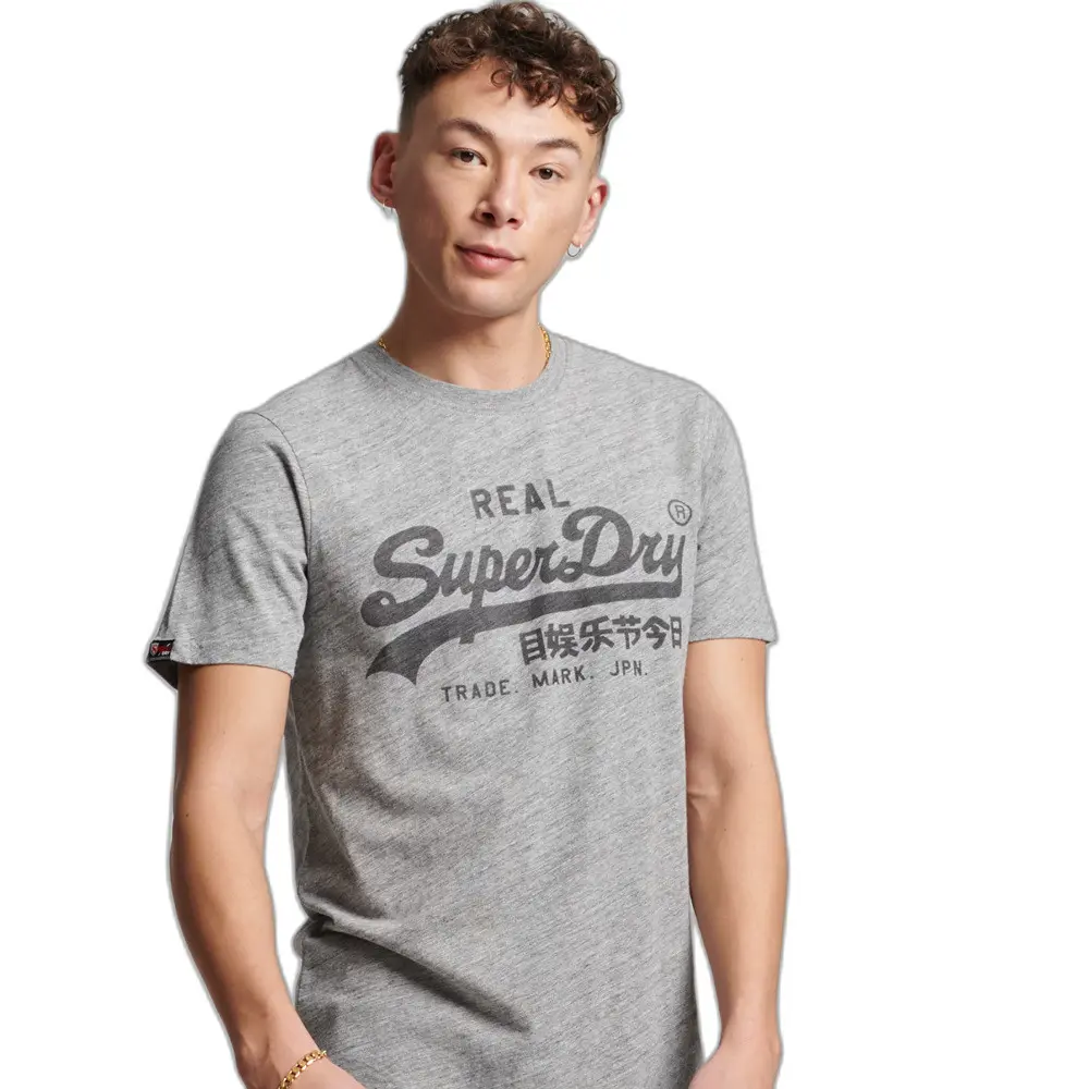 5059726389529 - Herren Vintage Logo T-Shirt Grau - Größe L 5059726389529 - Herren Vintage Logo T-Shirt Grau - Größe L