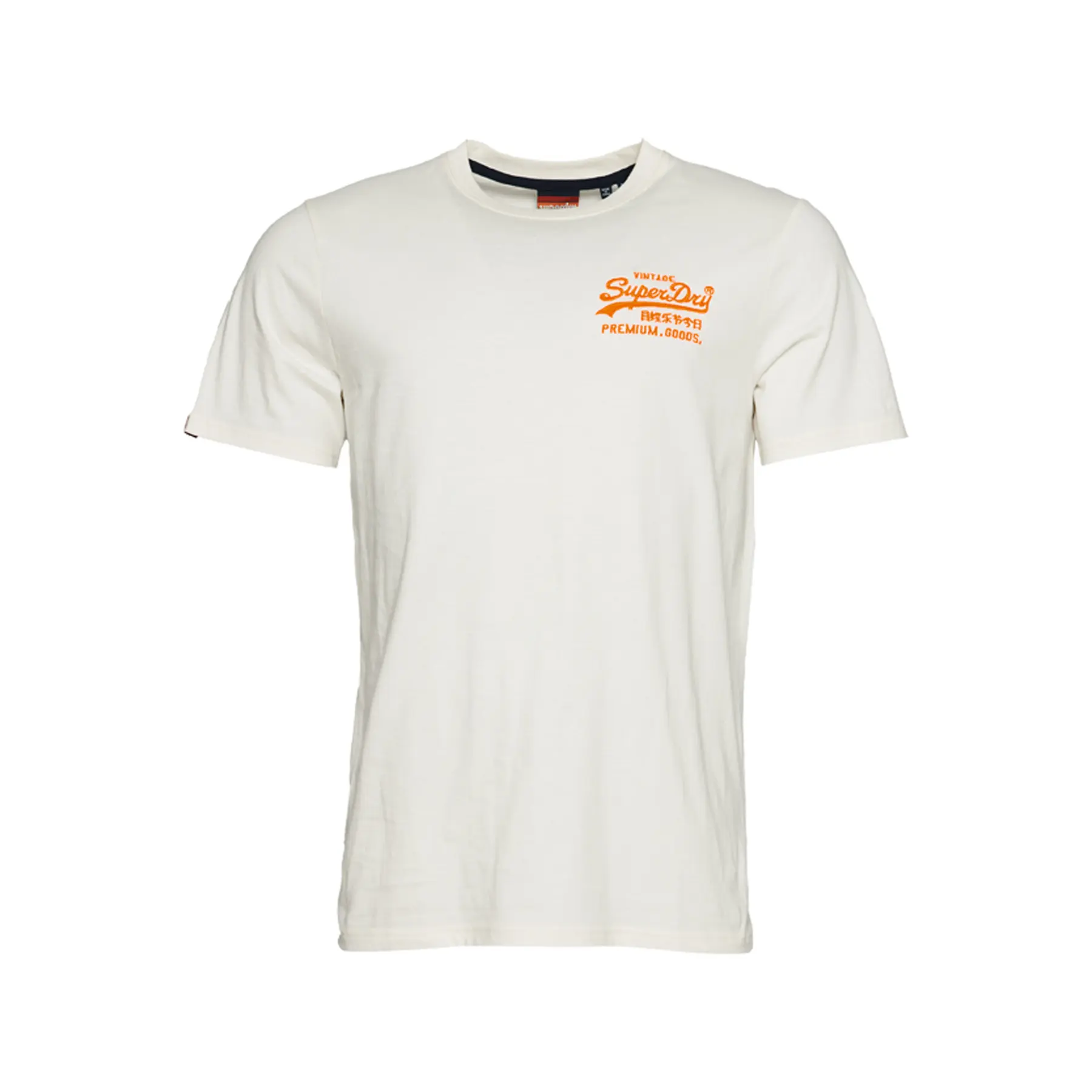 5059726431921 - Mens Vintage Logo T-Shirt in Neonfarben Creme - Größe XL