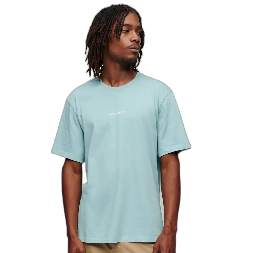 5059726542702 - Herren Code Surplus Logo T-Shirt Hellblau - Größe M