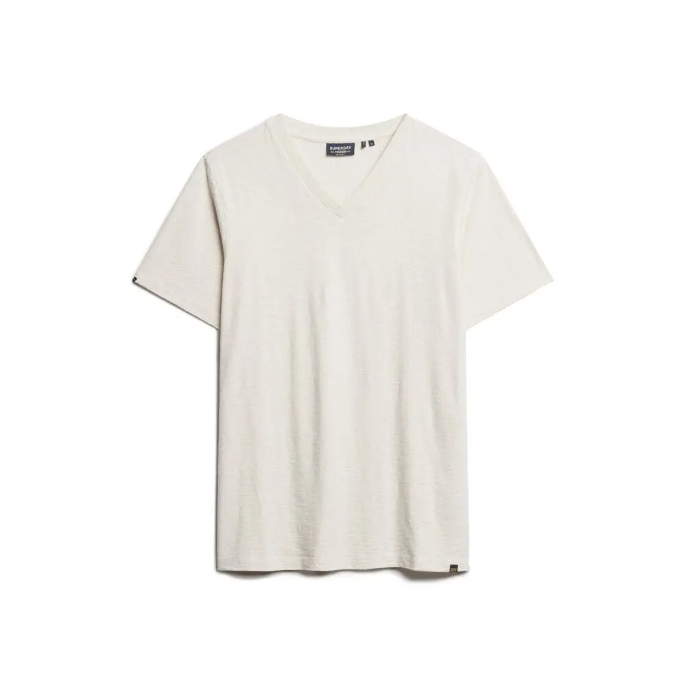 5063068042790 - Meliertes T-Shirt mit V-Ausschnitt Superdry