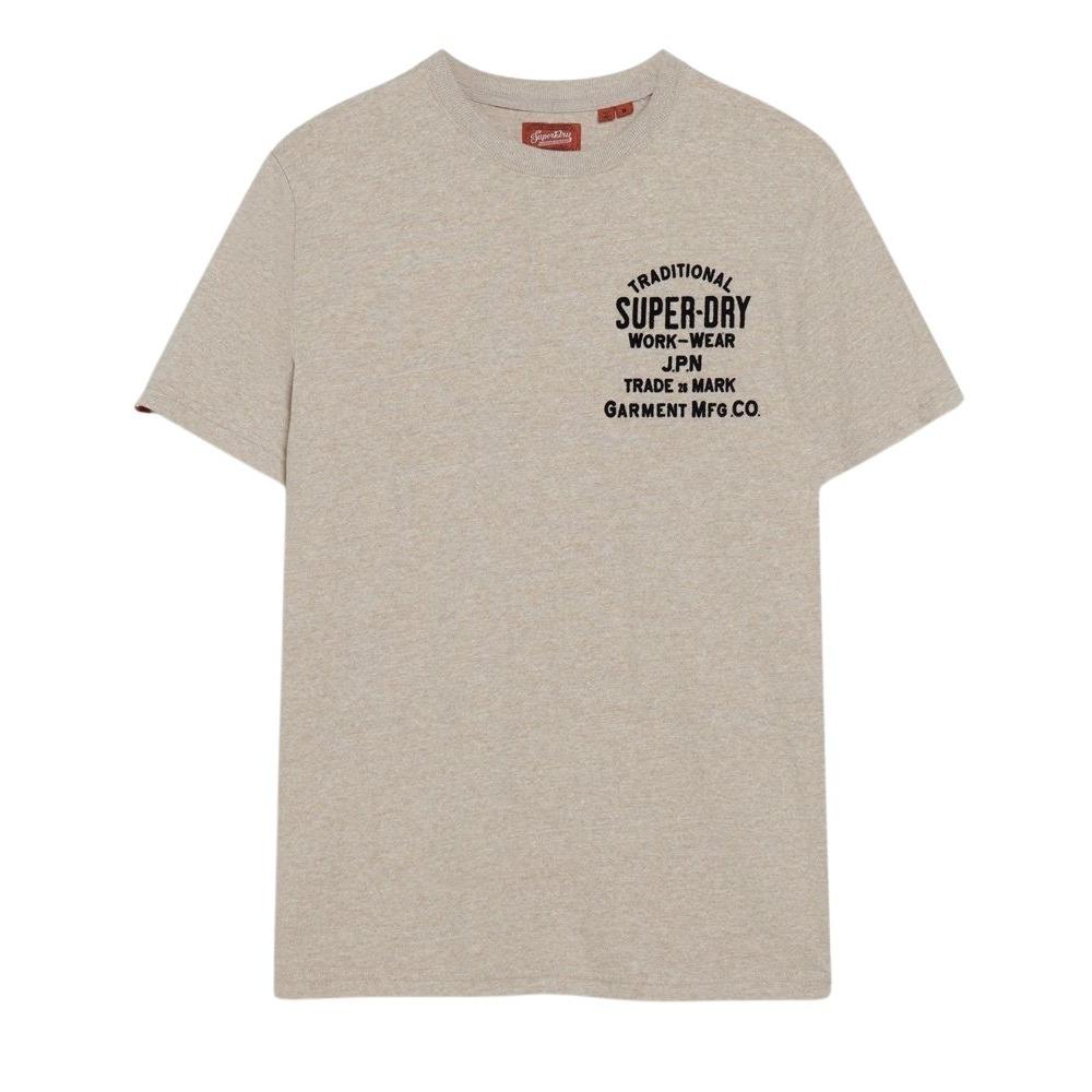 5063068048754 - Beflocktes T-Shirt Superdry