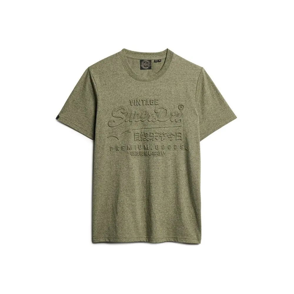 5063068287689 - T-Shirt mit erhabenem Muster Superdry