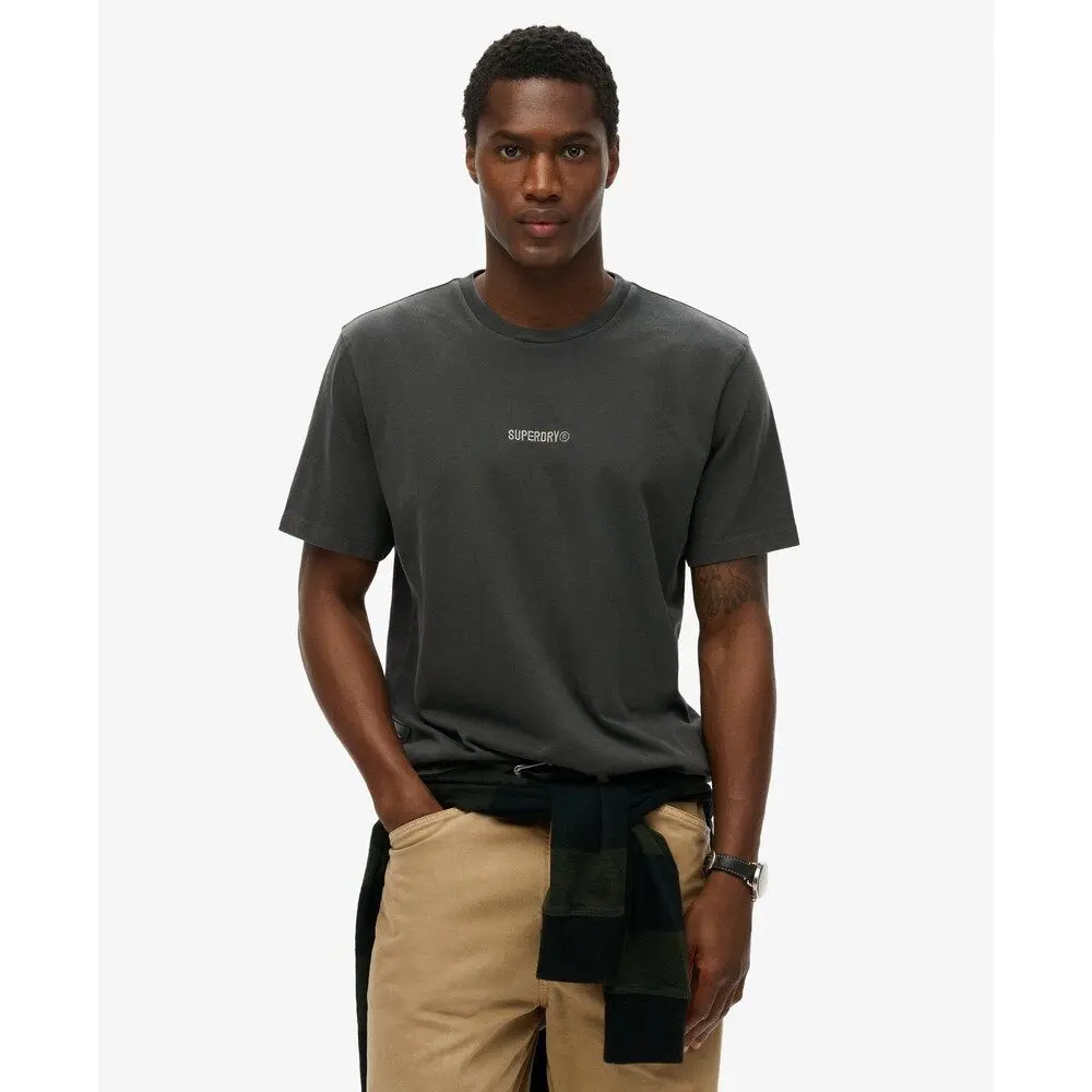 T-shirt con micro logo