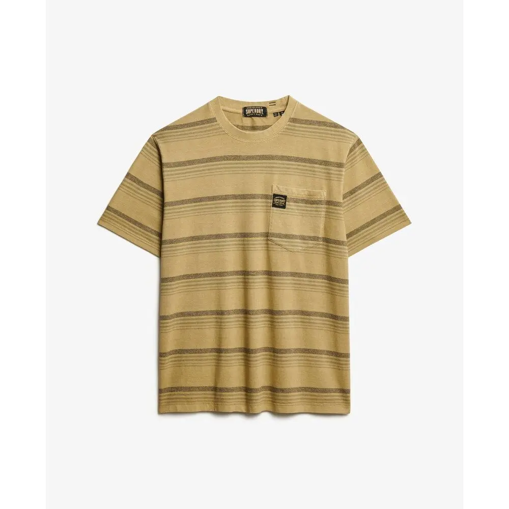 5063068538361 - T-Shirt Contrast Stripe Pocket
