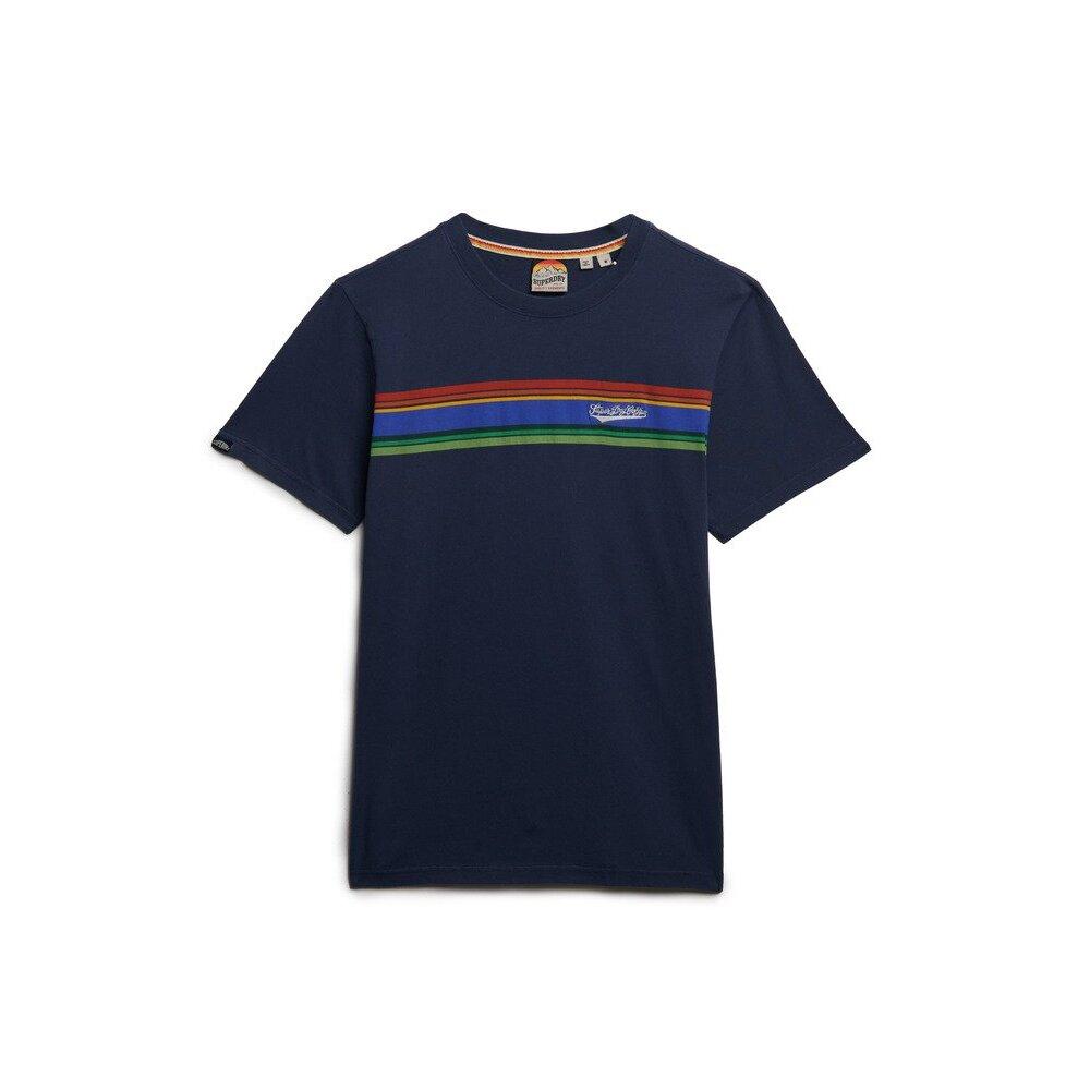 5063634078468 - T-Shirt Outdoor Stripe Logo Relaxed