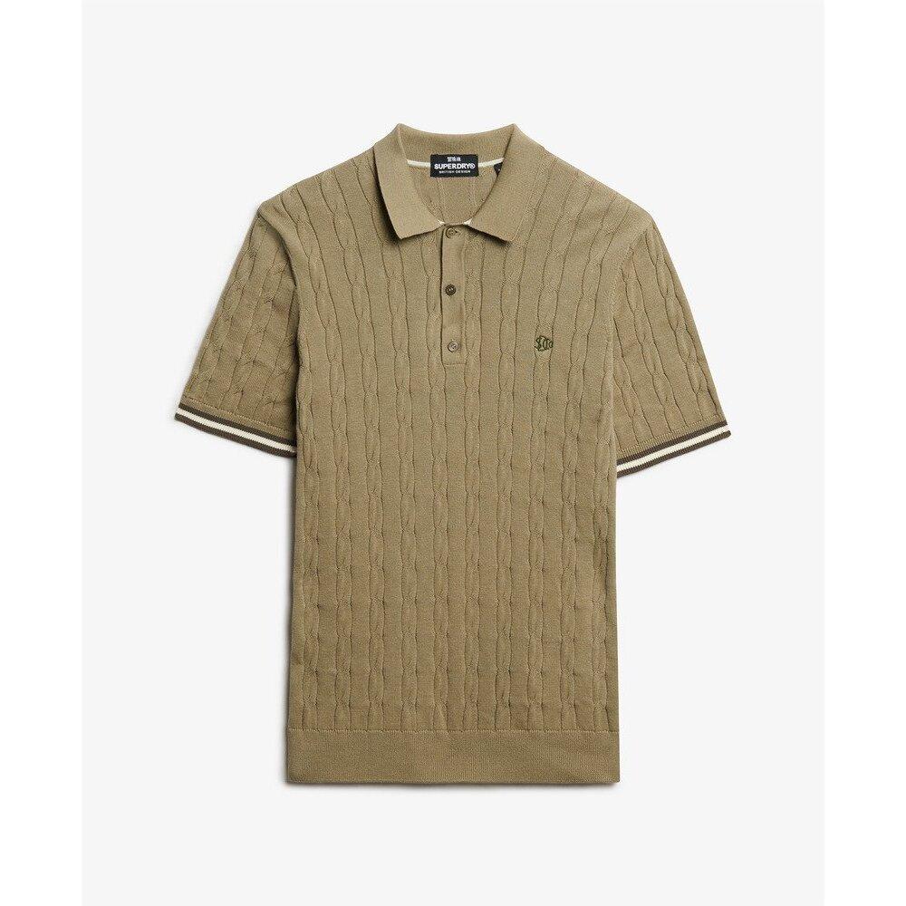 5063068717087 - Polo aus strukturierter Wolle Superdry